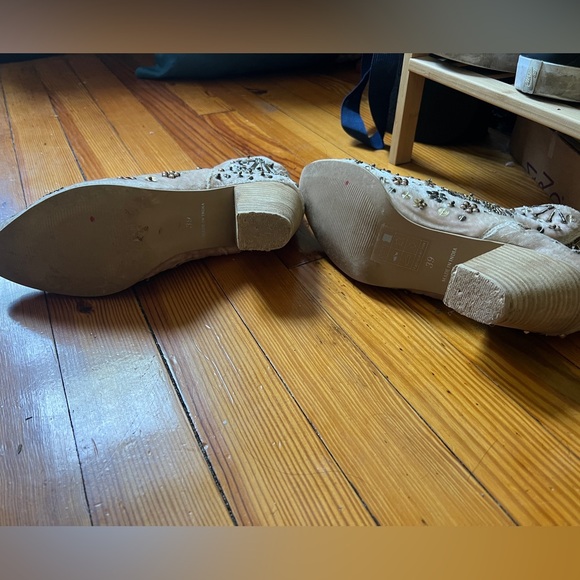 RARE Free People Night Out Ankle Bootie in Champagne - Picture 6 of 10